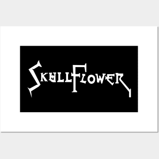 Skullflower Logo Posters and Art